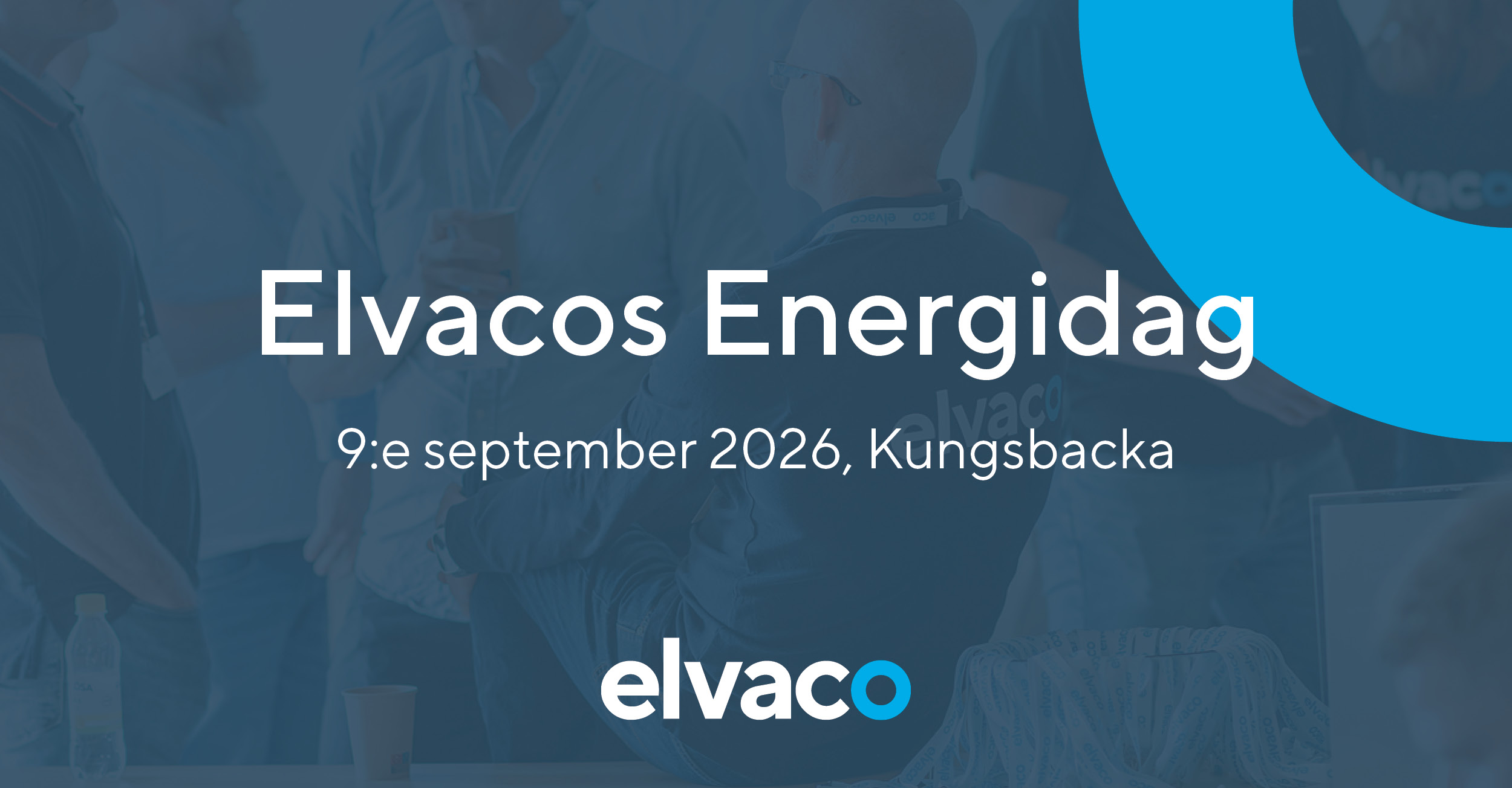 Invitation to Elvacos Energidag – September 9th
