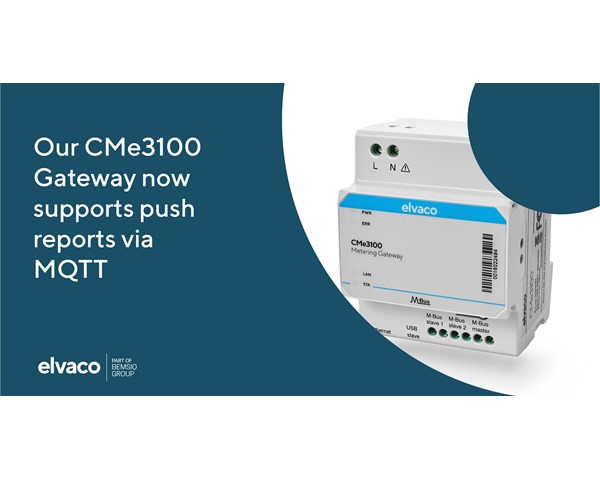 Push Reports via MQTT in CMe3100 