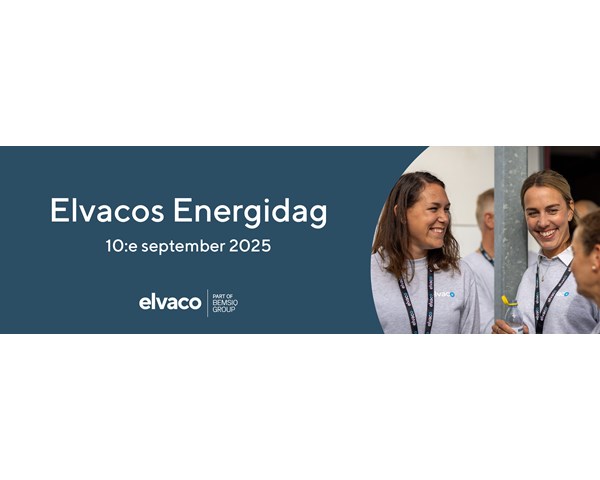 Invitation to Elvacos Energidag – September 10th