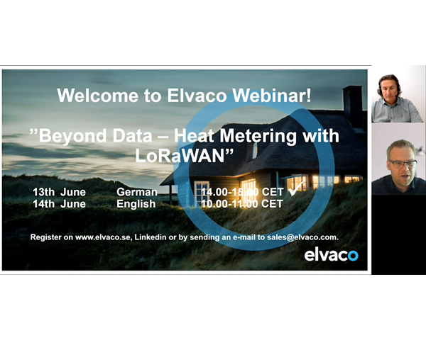 Webbinarium - "Beyond Data – Heat Metering with LoRaWAN"
