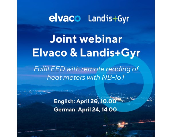 Delta i vårt webbinarium “Fulfil EED with Remote Reading of Heat Meters with NB-IoT” 